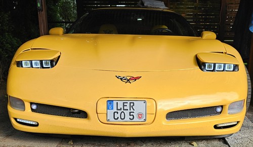 Corvette gelb liter - liter, v8