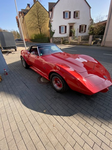 Corvette cabrio 1975 - cabrio, mit