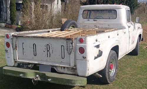 Car oldtimer f250 pick up - oldtimer,