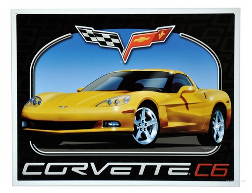 Corvette schild 40 - c6, 30