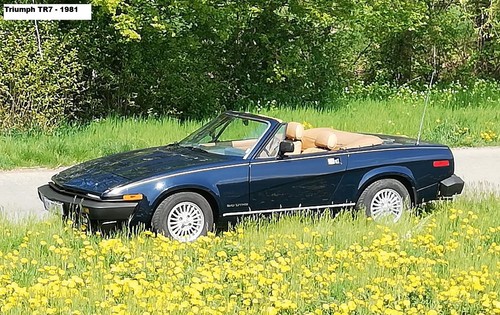 Oldtimer triumph tr7 1981 - oldtimer,